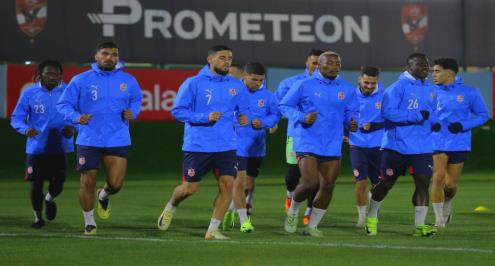   شباب بلوزداد يخوض مرانه الأول في القاهرة استعدادًا لمواجهة الأهلي